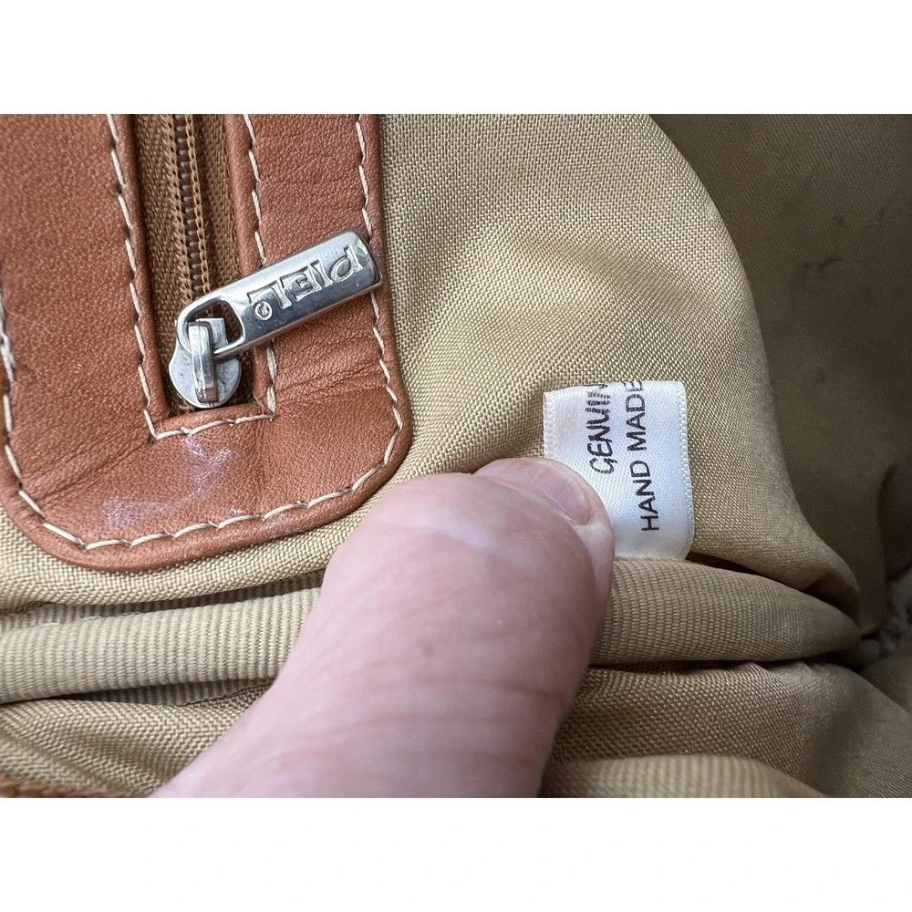 Piel Leather Backpack Purse Women's Tan Handmade in Columbia Genuine Leather